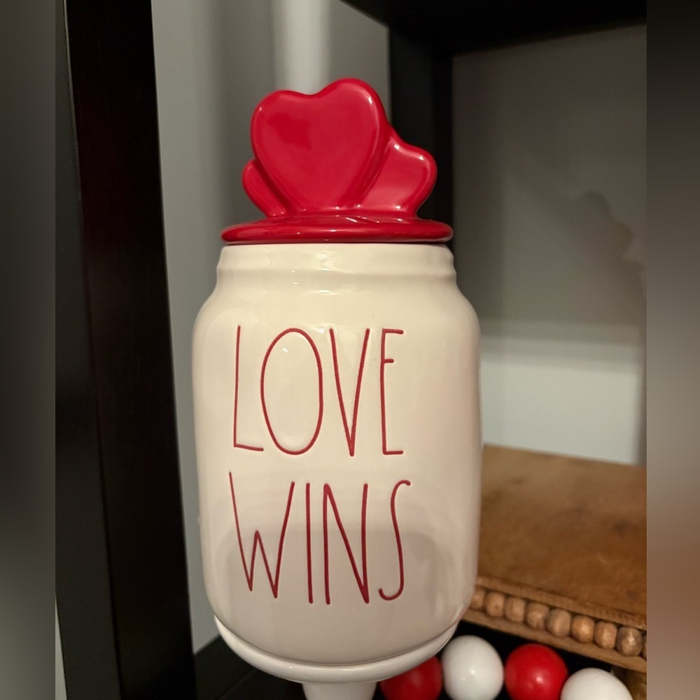 Rae Dunn Love Wins Baby Canister